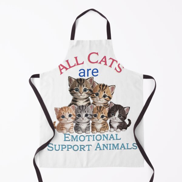 Item preview, All Cats are Emotional Support Animals designed and sold by JocartyGifts.