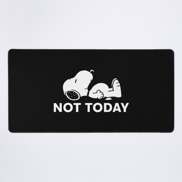 Item preview, Not Today Snoopy Peanuts Lazy Mood Funny designed and sold by LysiTHWIP.