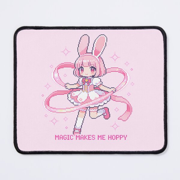 Item preview, Magic Makes Me Hoppy - Cute Pixel Art Magical Girl designed and sold by PotionPixelArt.