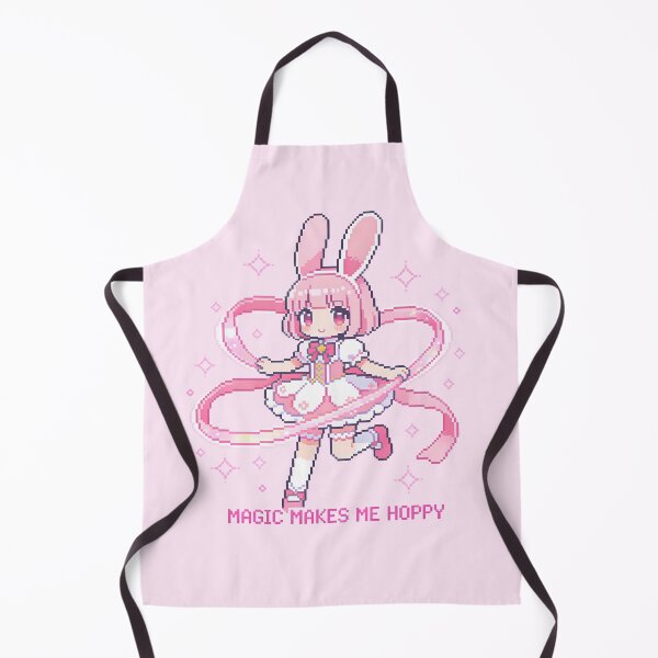 Item preview, Magic Makes Me Hoppy - Cute Pixel Art Magical Girl designed and sold by PotionPixelArt.