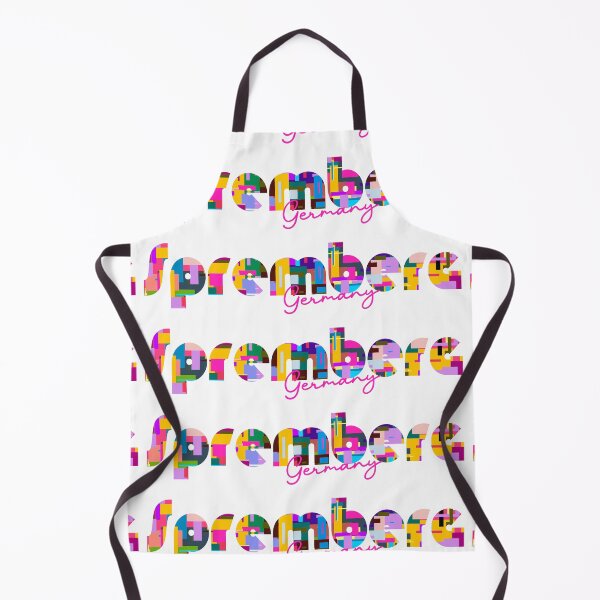 Item preview, Spremberg, Germany, Vibrant Abstract City Typography Art designed and sold by Wanderful-roads.