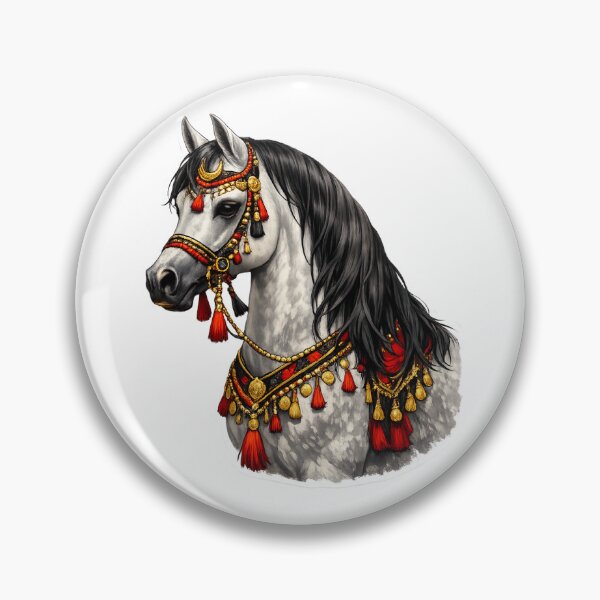Item preview, Arabian horse elegant sticker designed and sold by OmarStore97.