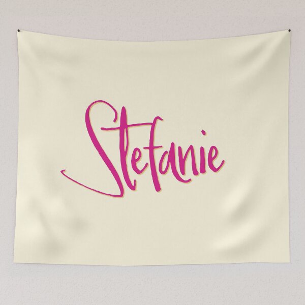 Item preview, STEFANIE personalized type design designed and sold by CharlottePlaceArt.