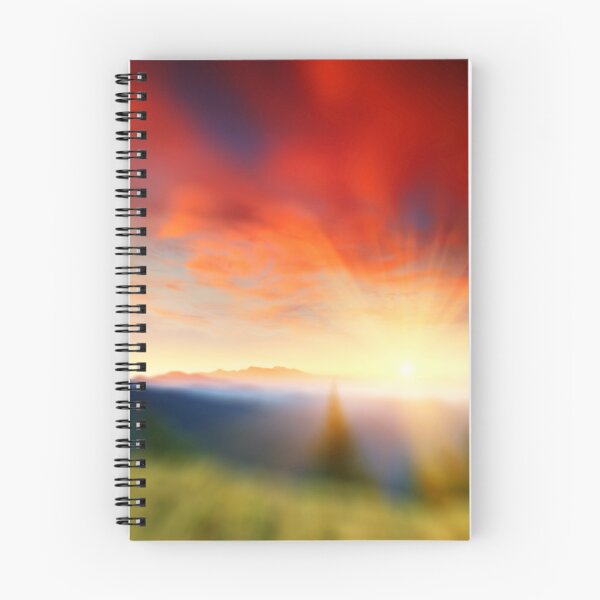 Item preview, Breathtaking Sunrise Over Mountain Landscape With Blurred Aesthetic  designed and sold by DEC02.