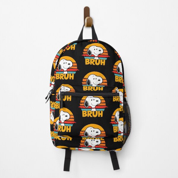 Item preview, Snoopy Bruh Peanuts Dog Retro Sunset designed and sold by LysiTHWIP.