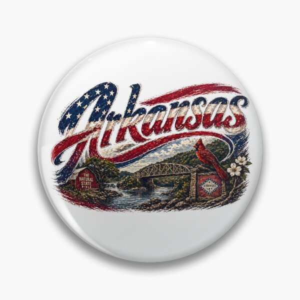 Item preview, ARKANSAS1  Flag Letterings america designed and sold by LIOKING333.