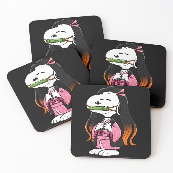 Item preview, Snoopy Nezuko Kamado Demon Slayer Anime Fan designed and sold by LysiTHWIP.