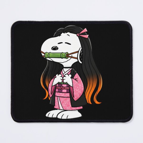 Item preview, Snoopy Nezuko Kamado Demon Slayer Anime Fan designed and sold by LysiTHWIP.