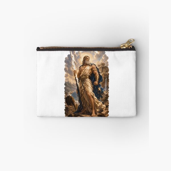 Item preview, Zeus King of the Gods  Greek Mythology Thunder God Art designed and sold by MythwovenShop.