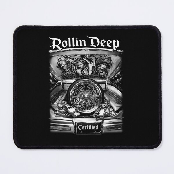 Item preview, Rollin Deep Low Rider Chicano Art designed and sold by PinkiesArts.