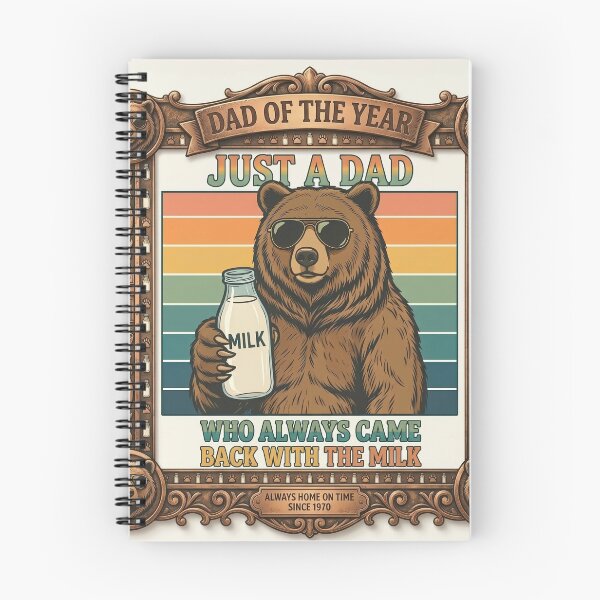 Item preview, Papa Bear, Just A Dad Who Always Came Back with The Milk designed and sold by ArtyLify.