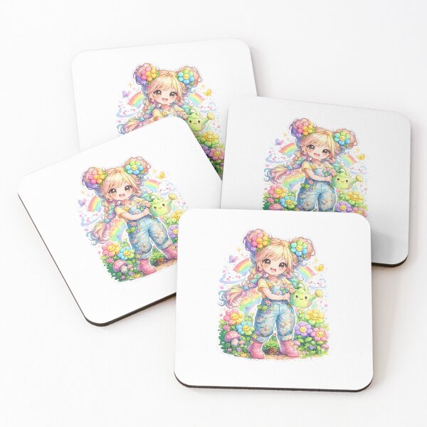 Item preview, Cute Gardening Girl Sticker designed and sold by blossomfun.