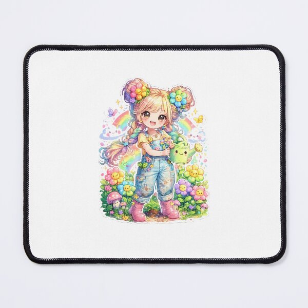 Item preview, Cute Gardening Girl Sticker designed and sold by blossomfun.