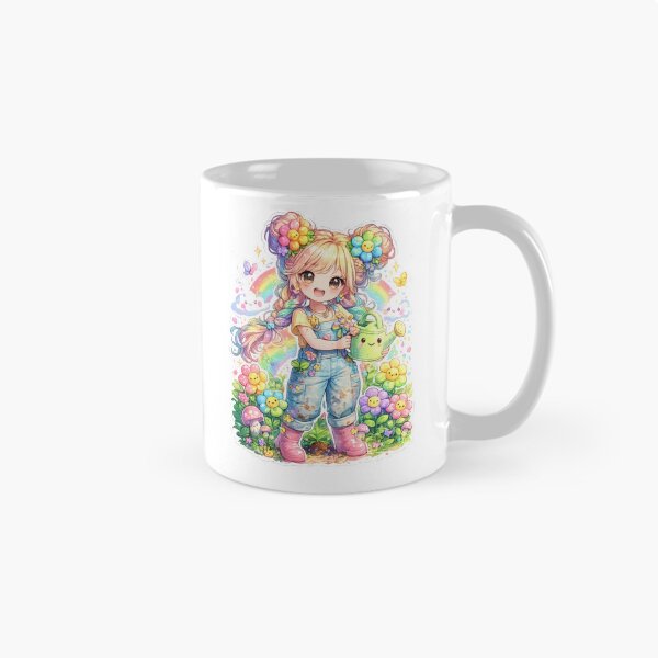 Item preview, Cute Gardening Girl Sticker designed and sold by blossomfun.