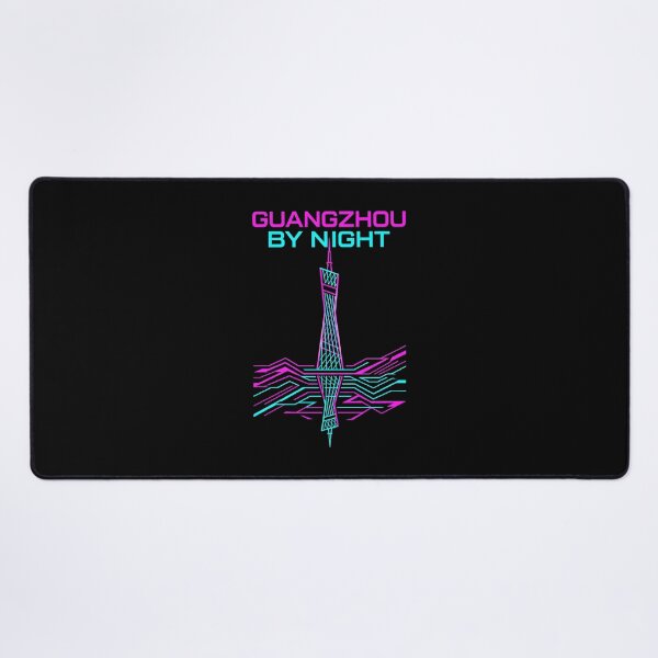 Item preview, Guangzhou By Night Canton Tower Cyberpunk designed and sold by SplashTastic.