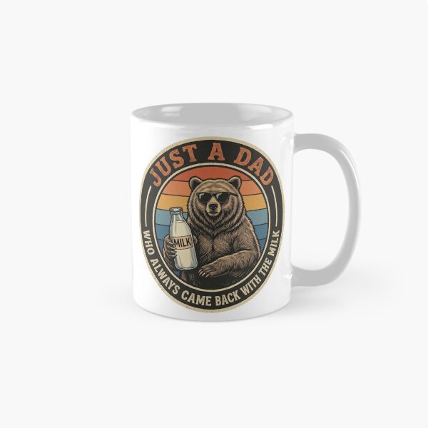 Item preview, Papa Bear, Just A Dad Who Always Came Back with The Milk designed and sold by ArtyLify.