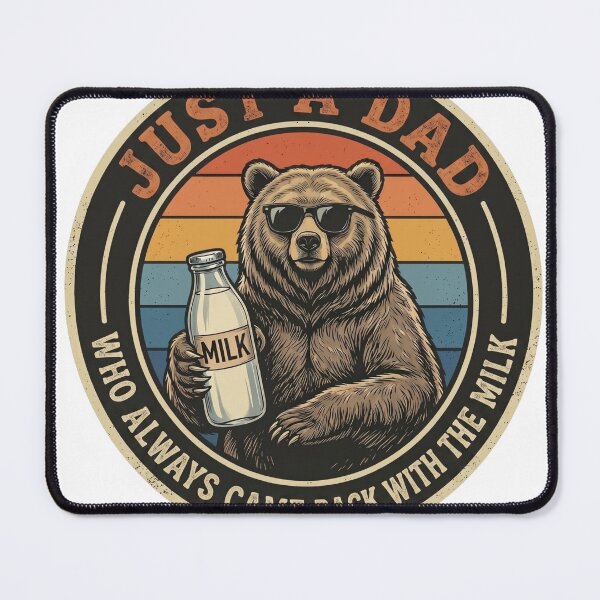 Item preview, Papa Bear, Just A Dad Who Always Came Back with The Milk designed and sold by ArtyLify.