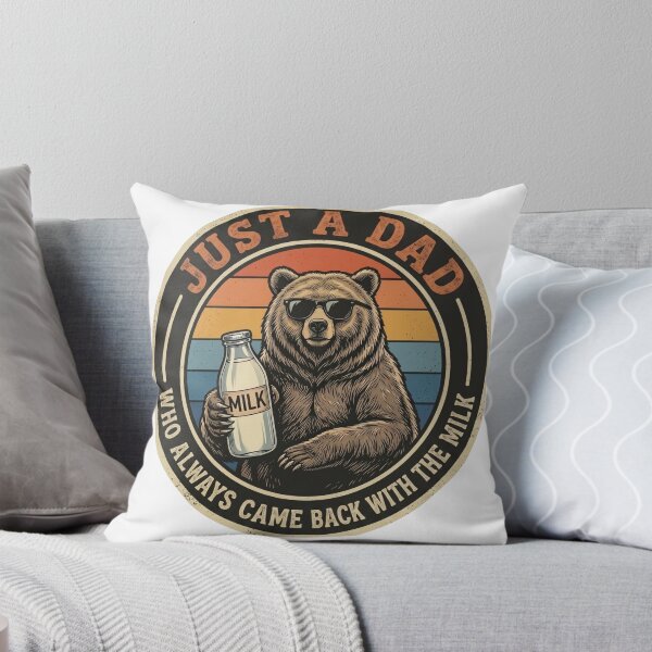 Item preview, Papa Bear, Just A Dad Who Always Came Back with The Milk designed and sold by ArtyLify.