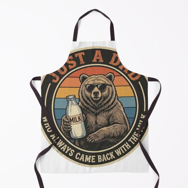 Item preview, Papa Bear, Just A Dad Who Always Came Back with The Milk designed and sold by ArtyLify.
