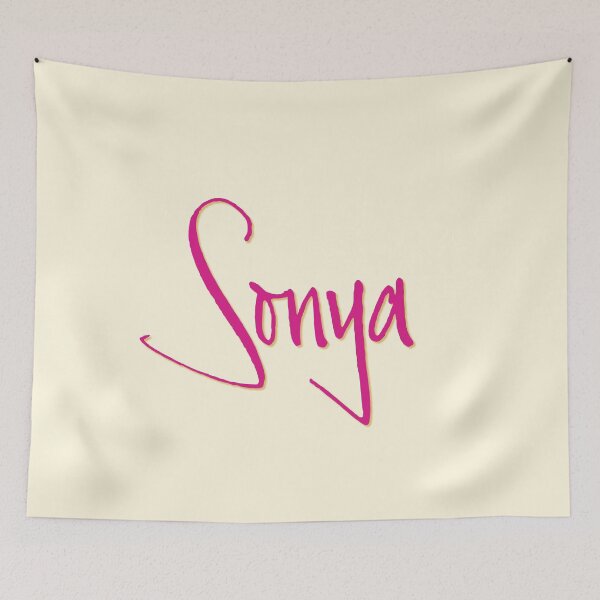Item preview, SONYA personalized type design designed and sold by CharlottePlaceArt.
