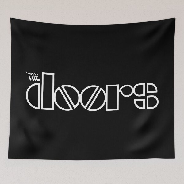 Item preview, The Doors- White on Black Vintage Color  designed and sold by Taibaok.