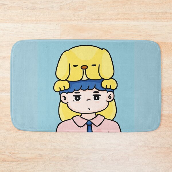 Item preview, Cute boy and his best puppy friend designed and sold by impui.