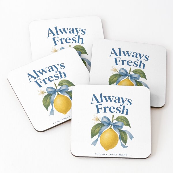 Item preview, Always Fresh Lemon Tee Coastal Citrus Style designed and sold by Backsay.