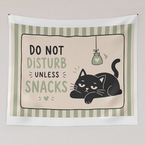 Item preview, Funny Black Cat Art designed and sold by Studio pod Burom.