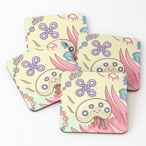 Item preview, Cute Magic Mushroom Creature in Pastel Dreamland designed and sold by dyrestald.