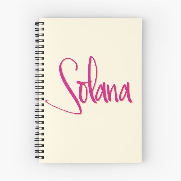 Item preview, SOLANA personalized type design designed and sold by CharlottePlaceArt.