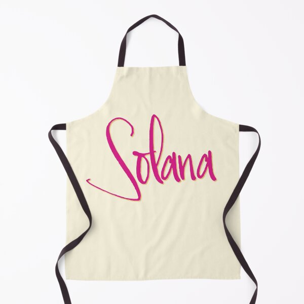 Item preview, SOLANA personalized type design designed and sold by CharlottePlaceArt.