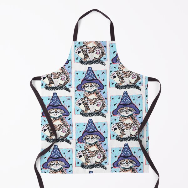 Item preview, Sleepy Wizard Cat designed and sold by JenJenArt.