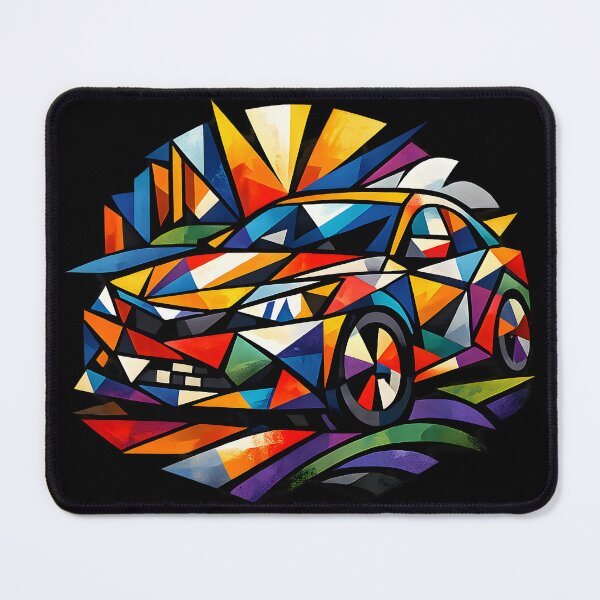 Item preview, Abstract Cubism Car Design designed and sold by Kicor.