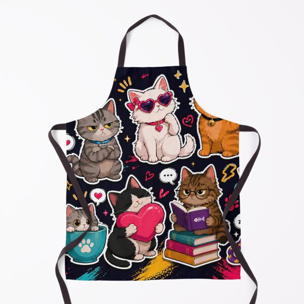 Item preview, Sassy Cat Chaos Collage designed and sold by MoodCats.