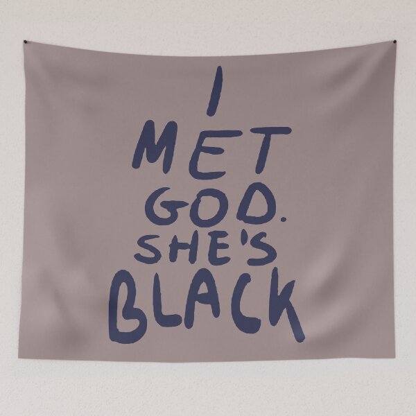 Item preview, i met God she's black Thomas Jefferson designed and sold by EigengrauART.