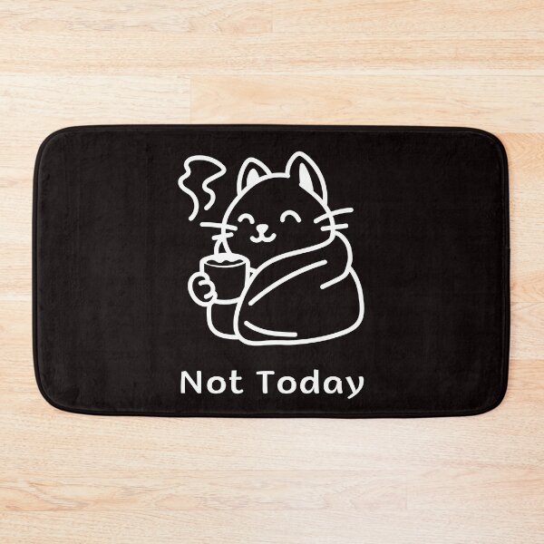 Item preview, Not Today Cat – Introvert Coffee Mood Espresso Yourself Design designed and sold by ContigoART.
