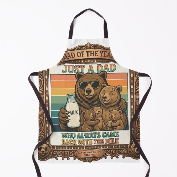 Item preview, Papa Bear, Just A Dad Who Always Came Back with The Milk designed and sold by ArtyLify.