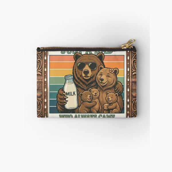 Item preview, Papa Bear, Just A Dad Who Always Came Back with The Milk designed and sold by ArtyLify.
