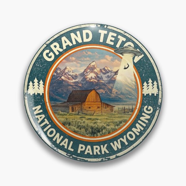 Item preview, Teton National Park Wyoming - Travel Art designed and sold by clarkfraser.