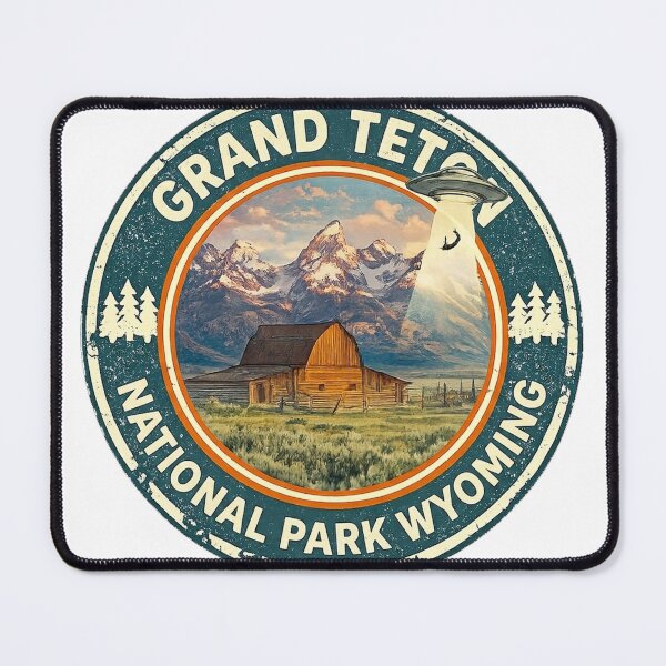 Item preview, Teton National Park Wyoming - Travel Art designed and sold by clarkfraser.