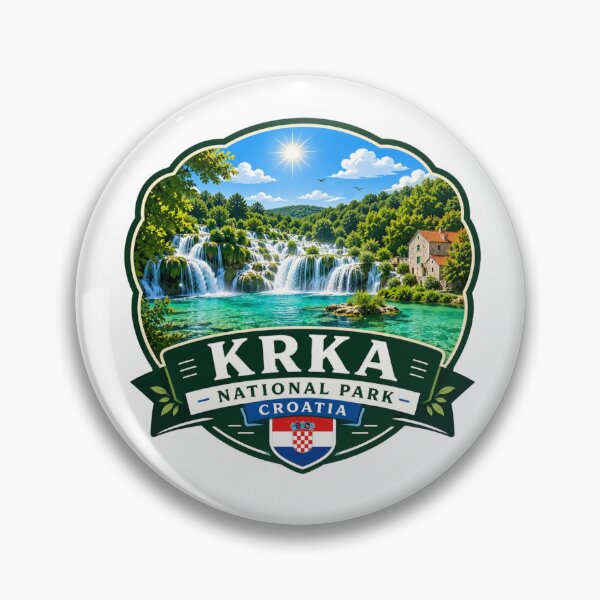 Item preview, Krka National Park, Croatia - Waterfalls designed and sold by Myra365Art.