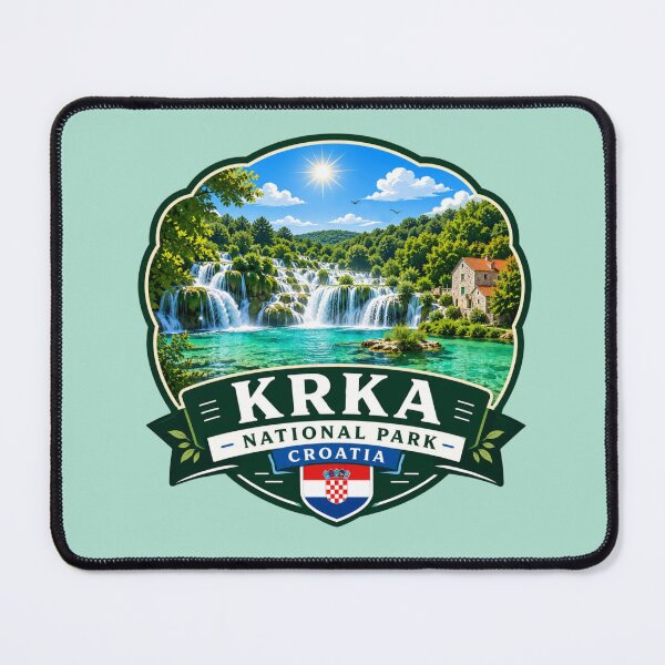 Item preview, Krka National Park, Croatia - Waterfalls designed and sold by Myra365Art.