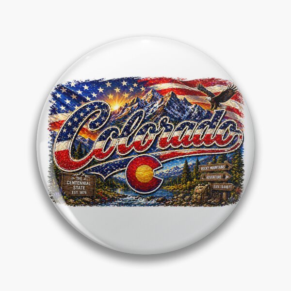 Item preview, COLORADO1  Flag Letterings america designed and sold by LIOKING333.