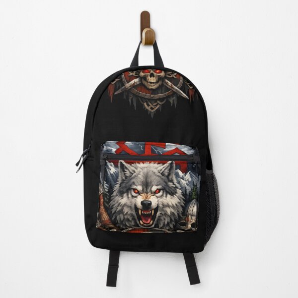 Item preview, Viking Wolf Blood Moon designed and sold by Kicor.