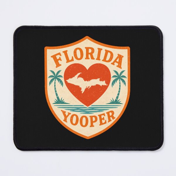 Item preview, Florida Yooper - Upper Peninsula Michigan Transplant Shirt | U.P. Roots, Sunshine State Gift designed and sold by 2BrokeYoopers.