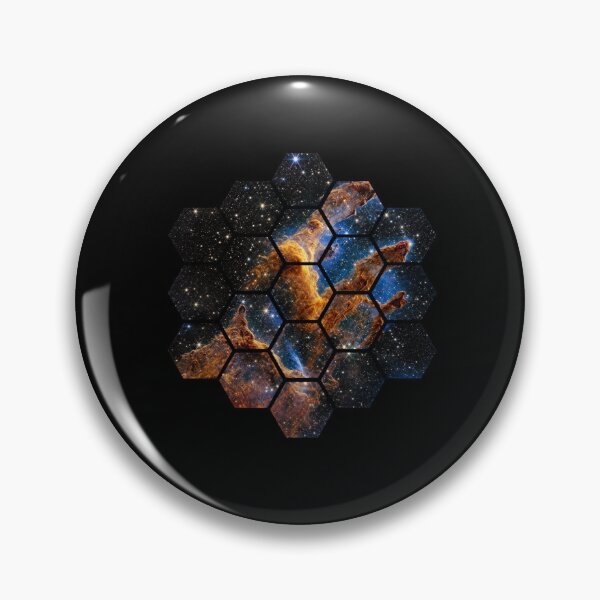 Item preview, Webb Space Telescope Mirror Design Science Universe JWST designed and sold by STVSpinsDesign.