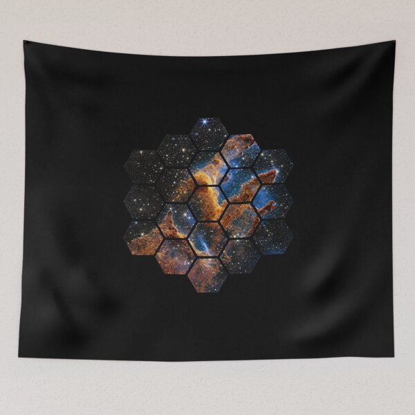 Item preview, Webb Space Telescope Mirror Design Science Universe JWST designed and sold by STVSpinsDesign.