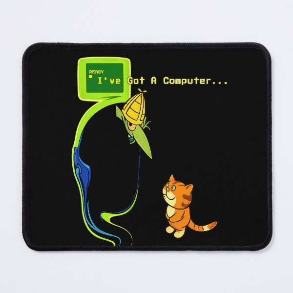 Item preview, Corvax and his computer designed and sold by Schulz Lightprint Studio.