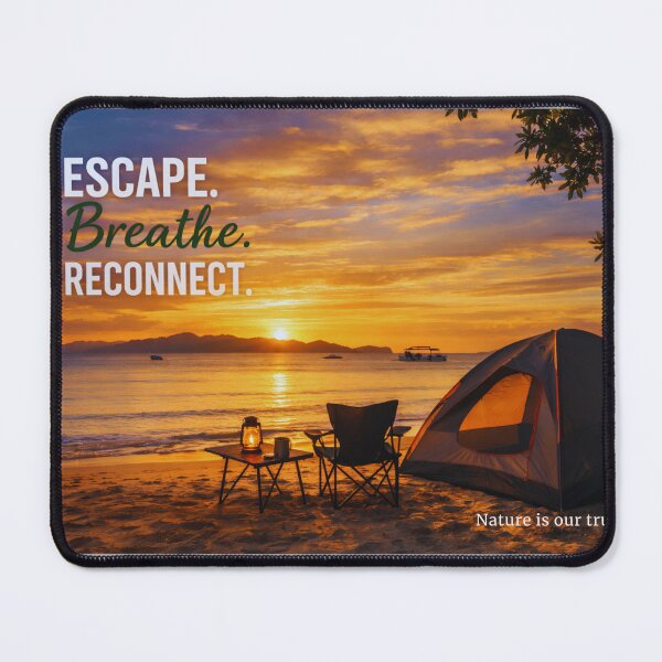 Item preview, Escape Breathe Reconnect designed and sold by GrowWithNaturePH.