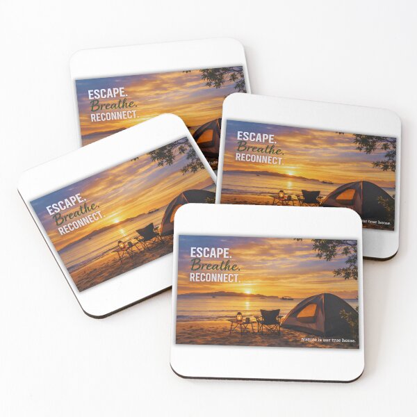 Item preview, Escape Breathe Reconnect designed and sold by GrowWithNaturePH.